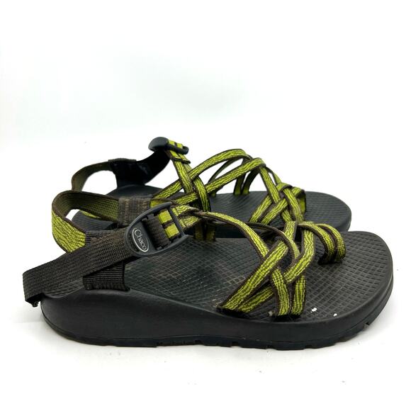 Chaco ZX/2 Yellow Sandals Women's 7 US - Picture 3 of 9